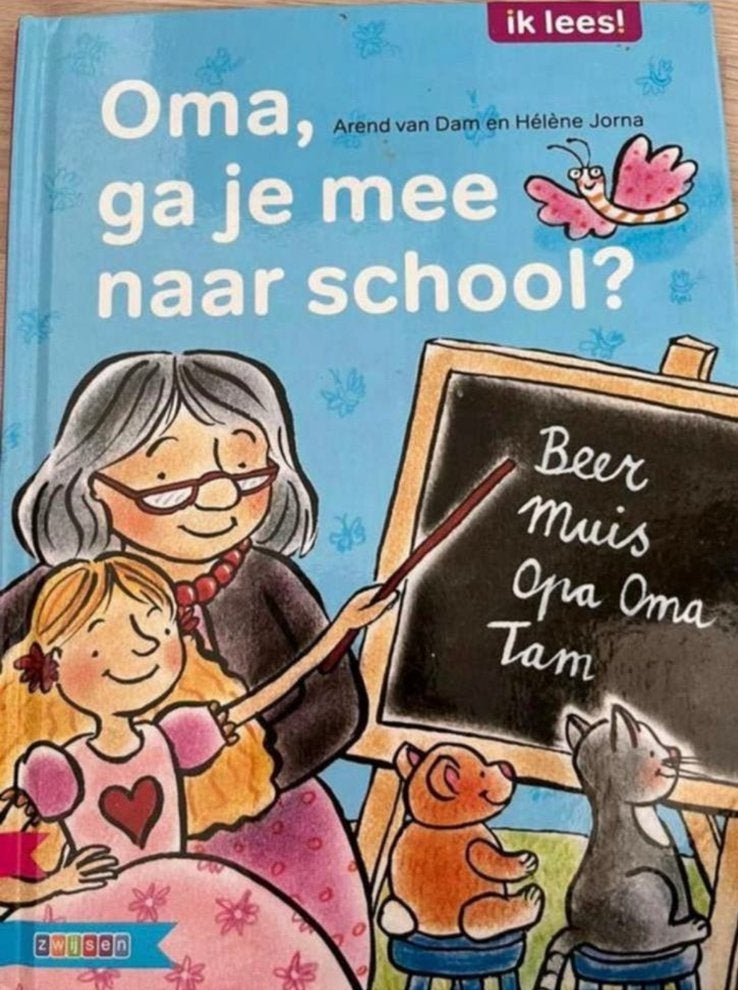 Oma ga je mee naar school ? Ik lees AVI E3, Ophalen of Verzenden, Gelezen