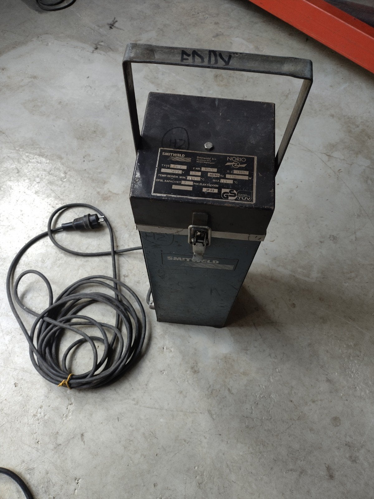 Smitweld Norio ES 2 Elektroden Droogoven (1986), Ophalen of Verzenden, Gebruikt, Minder dan 150 ampère, Elektroden