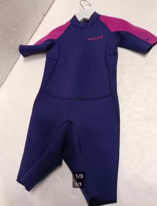 Olaian wetsuit kind, Watersport en Boten, Wetsuit, Kind, Ophalen of Verzenden, Zo goed als nieuw