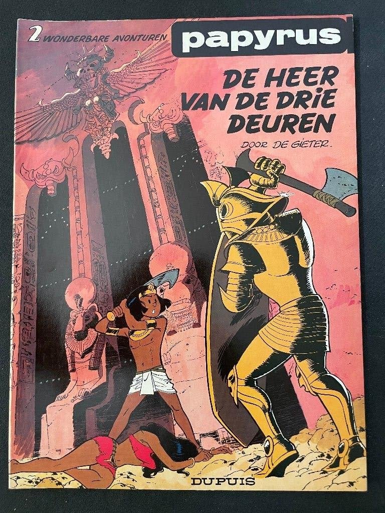 2 Papyrus strips, Meerdere stripboeken, Ophalen of Verzenden, Gelezen, Dupuis