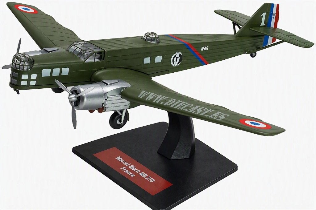 IXO Marcel Bloch MB.210 met doos, Overige merken, 1:72 tot 1:144, Verzenden, Nieuw