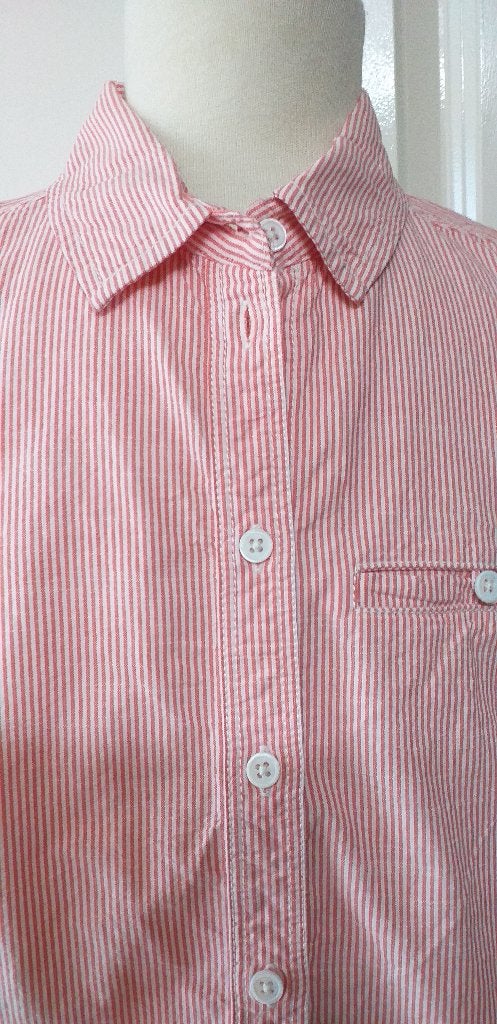 Blouse rood wit gestreept Bien Bleu S ( Jool ), Verzenden, Zo goed als nieuw, Maat 36 (S), Rood