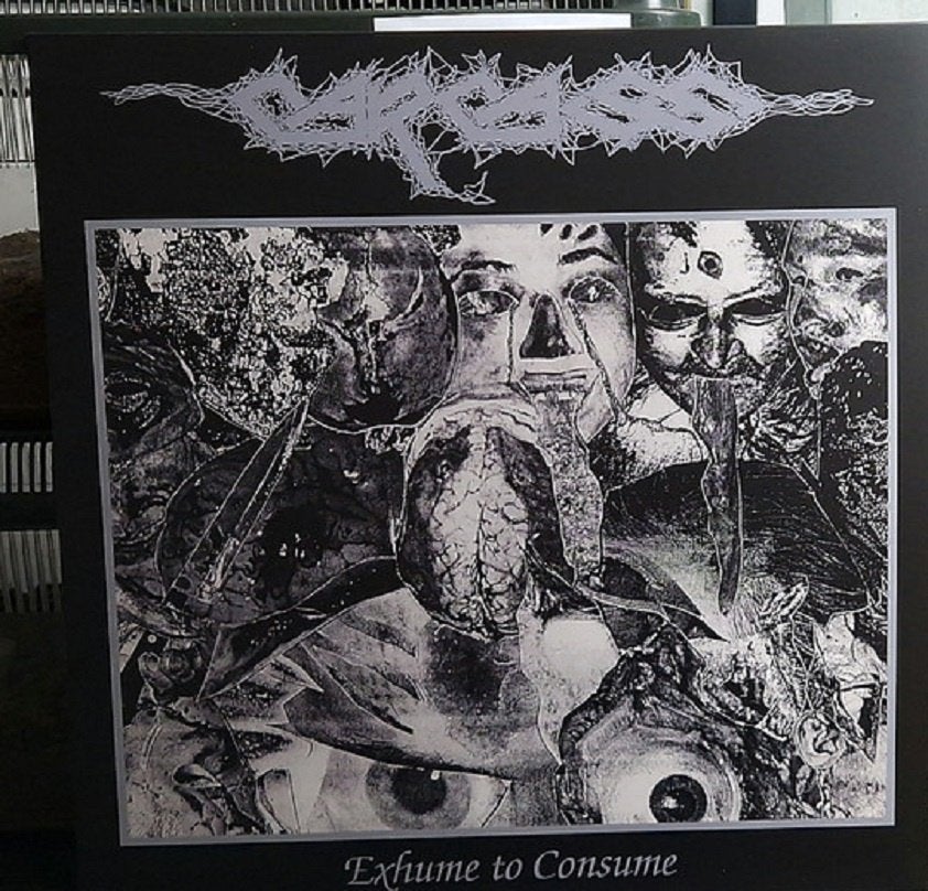 Carcass ‎– Exhume To Consume lp hamburg 1990  nieuw  new, LP, Death metal, Speciale editie, Overige formaten