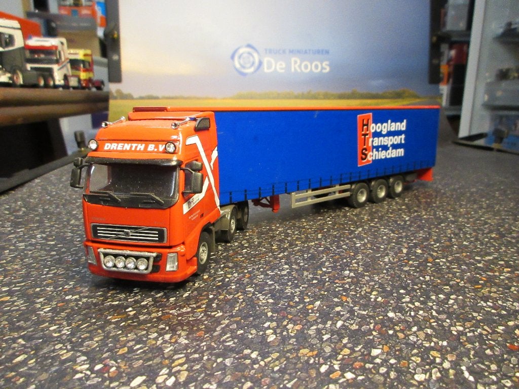 Volvo FH2 Drenth met trailer Hoogland, Ophalen of Verzenden, Zo goed als nieuw, Bus of Vrachtwagen, Lion Toys