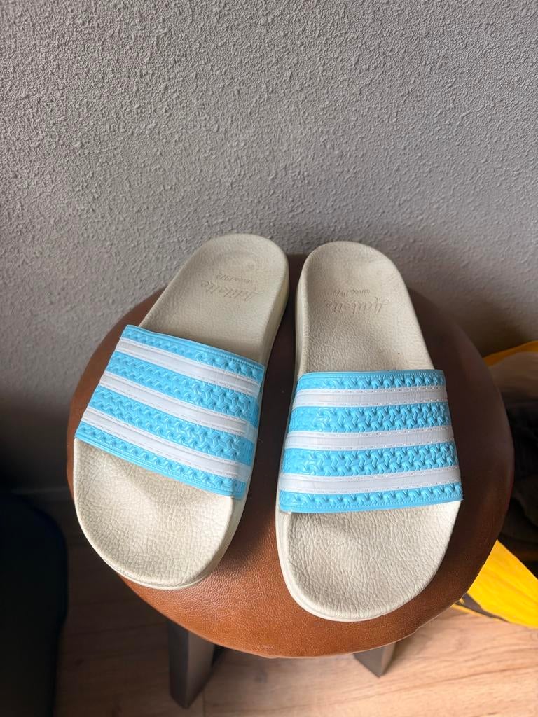 Adidas Adilette Dames Slippers - Maat 37, Ophalen, Gedragen, Blauw, Slippers