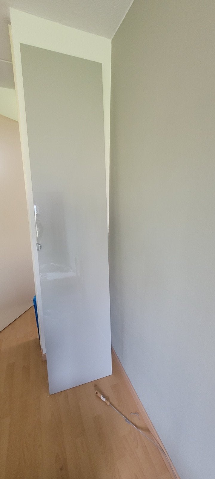 pax kastdeur, grijs hoogglans, Ophalen, 80 tot 100 cm, Binnendeur, Zo goed als nieuw