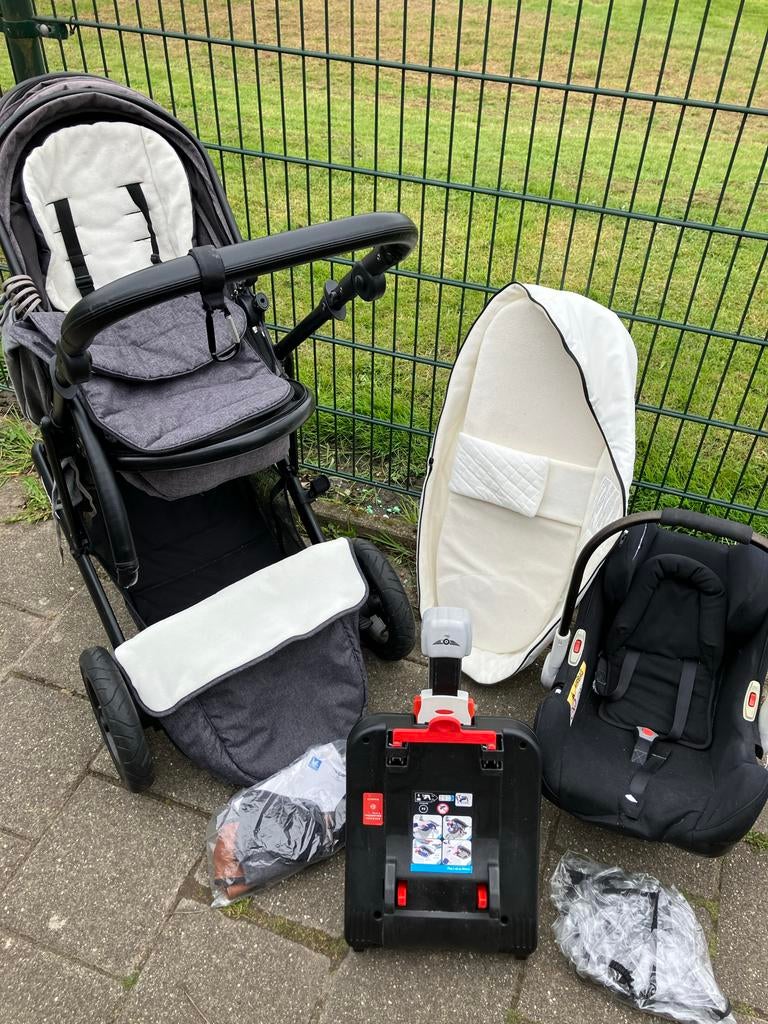 Sleeworld kinderwagen, Maxi-Cosi en Easyfix, Overige merken, Gebruikt, Verstelbare duwstang, Ophalen of Verzenden