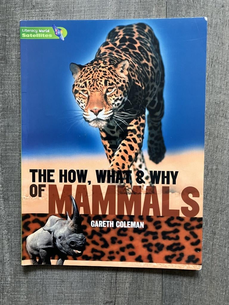 The How, What and Why of Mammals, Boeken, Ophalen of Verzenden, Zo goed als nieuw, Non-fictie