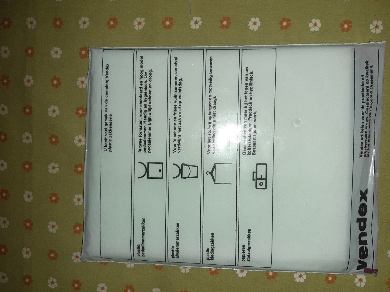 Vendex Plastic Kledingzakken - 3 Stuks, Ophalen of Verzenden, Nieuw