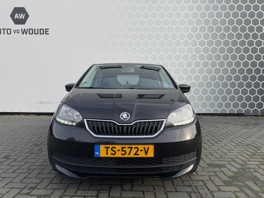 Skoda Citigo 1.0 Greentech Pano NAP Cruisecontrol Airco UP!, Auto's, Skoda, Voorwielaandrijving, Stof, Gebruikt, 60 pk
