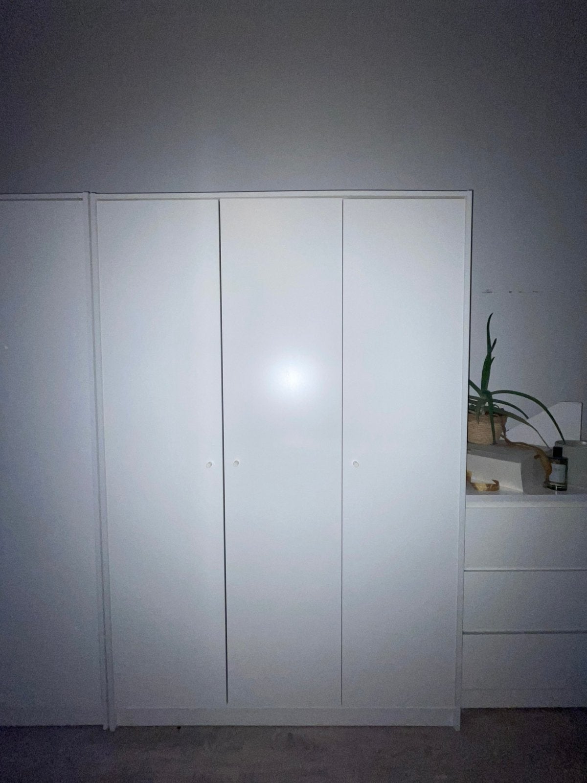 Ikea kledingkast- kleppstad 3 deurs, Ophalen, 100 tot 150 cm, Zo goed als nieuw, 150 tot 200 cm