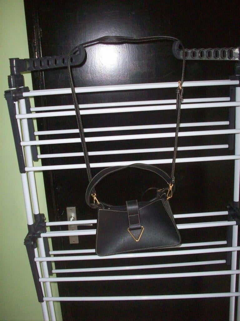 Damens tas schouder en hand tas van leer, Ophalen, Schoudertasje