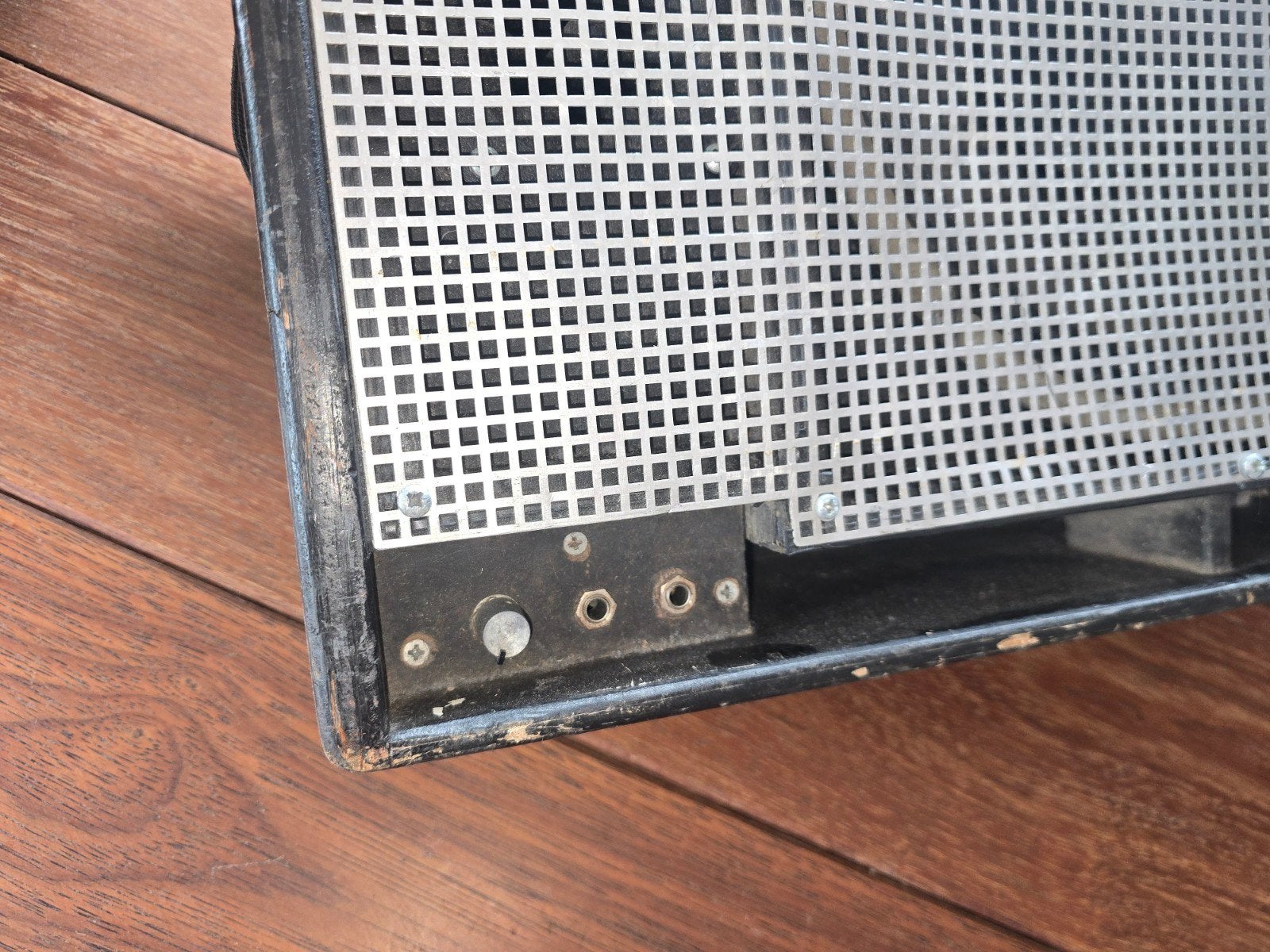 2 vintage podium monitor/  instrumentenversterkers, Ophalen, Gebruikt, Minder dan 50 watt
