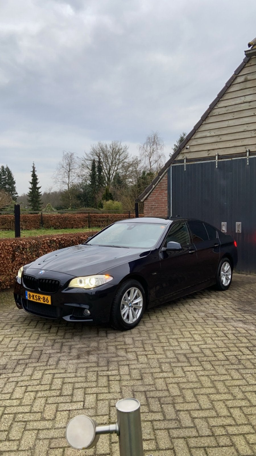 Winterset BMW F10 - Complete set winterbanden en velgen, Ophalen