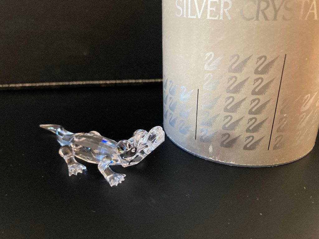 Swarovski Alligator, Verzamelen, Swarovski, Ophalen of Verzenden, Zo goed als nieuw, Figuurtje
