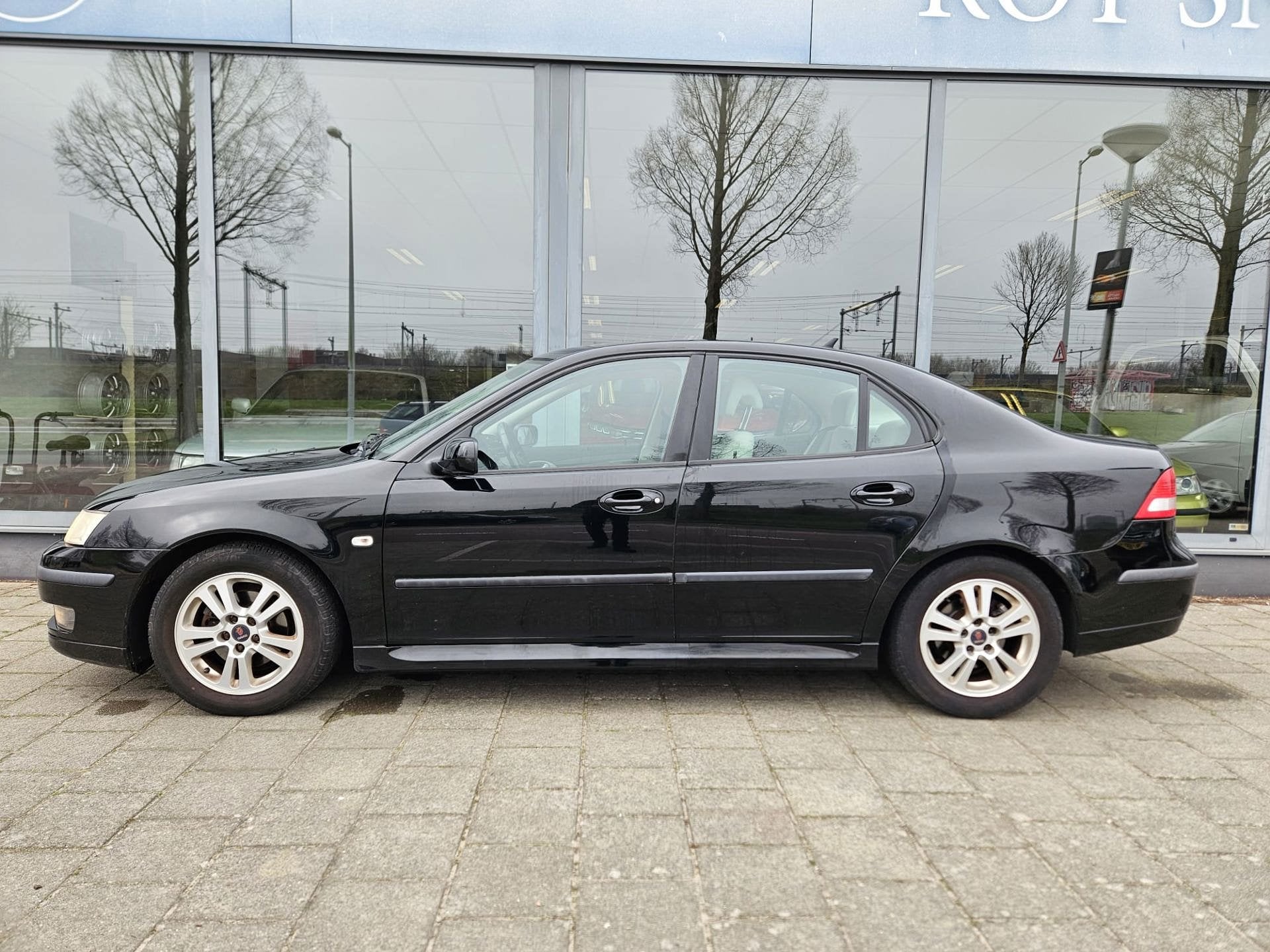 Saab 9-3 Sport Sedan 1.8 Linear, Auto's, Gebruikt, 1340 kg, 4 cilinders, Verwarmde buitenspiegels