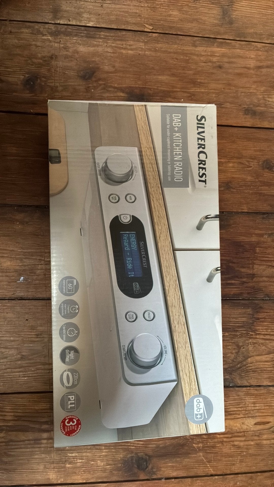 Silvercrest dab+ keukenradio nieuw, Ophalen, Nieuw, Draadloos