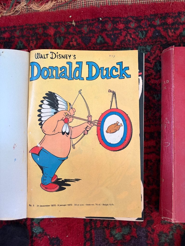 Donald Duck 1973 ingebonden, Complete serie of reeks, Ophalen of Verzenden, Gelezen, Walt Disney