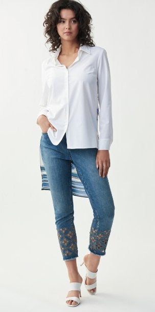 Joseph Ribkoff chique gekleurd apart tuniek mt 38/40, Maat 38/40 (M), Overige kleuren, Verzenden, .