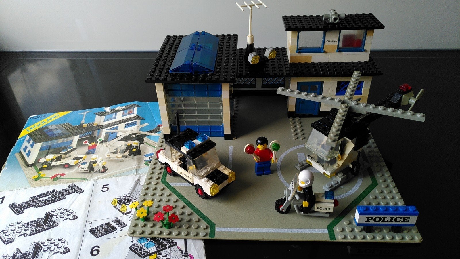 lego set 6384 police station, Ophalen of Verzenden, Gebruikt