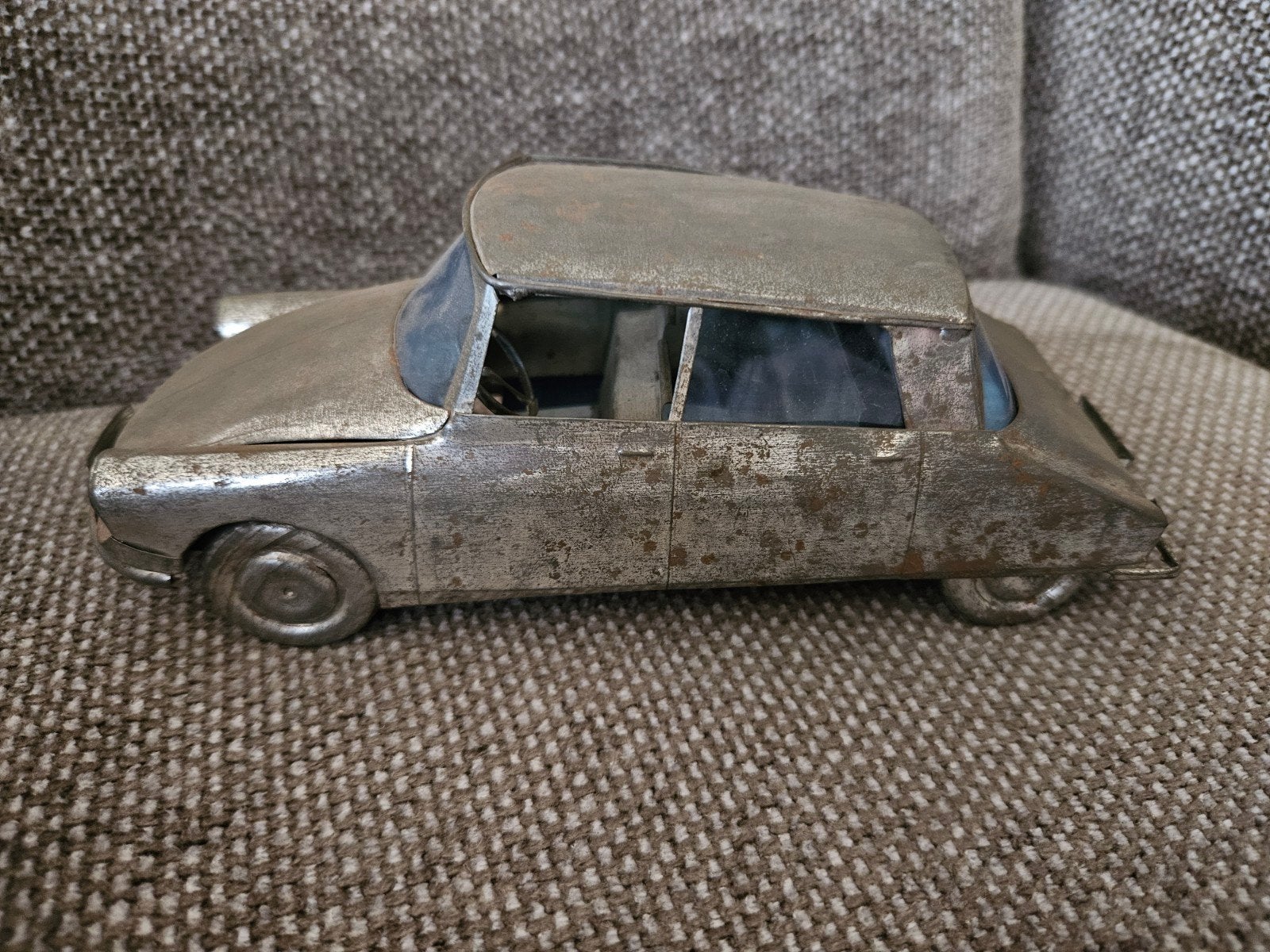 Citroën DS Blikken Speelgoedauto - 20cm Lang, Ophalen of Verzenden, Gebruikt, Auto's