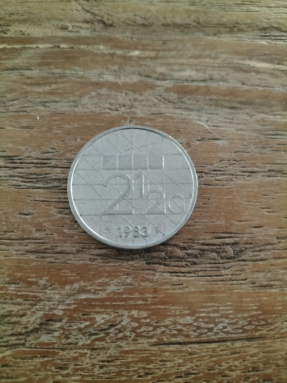2½ Gulden Koningin Beatrix 1983, Ophalen of Verzenden, Koningin Beatrix, 2½ gulden, Losse munt