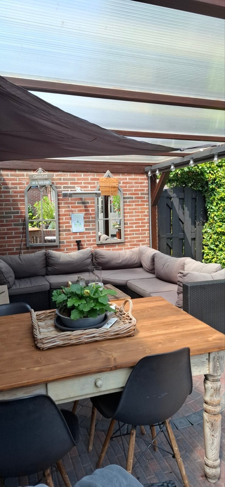 Loungebank tuin. 270cm bij, Tuin en Terras, Ophalen