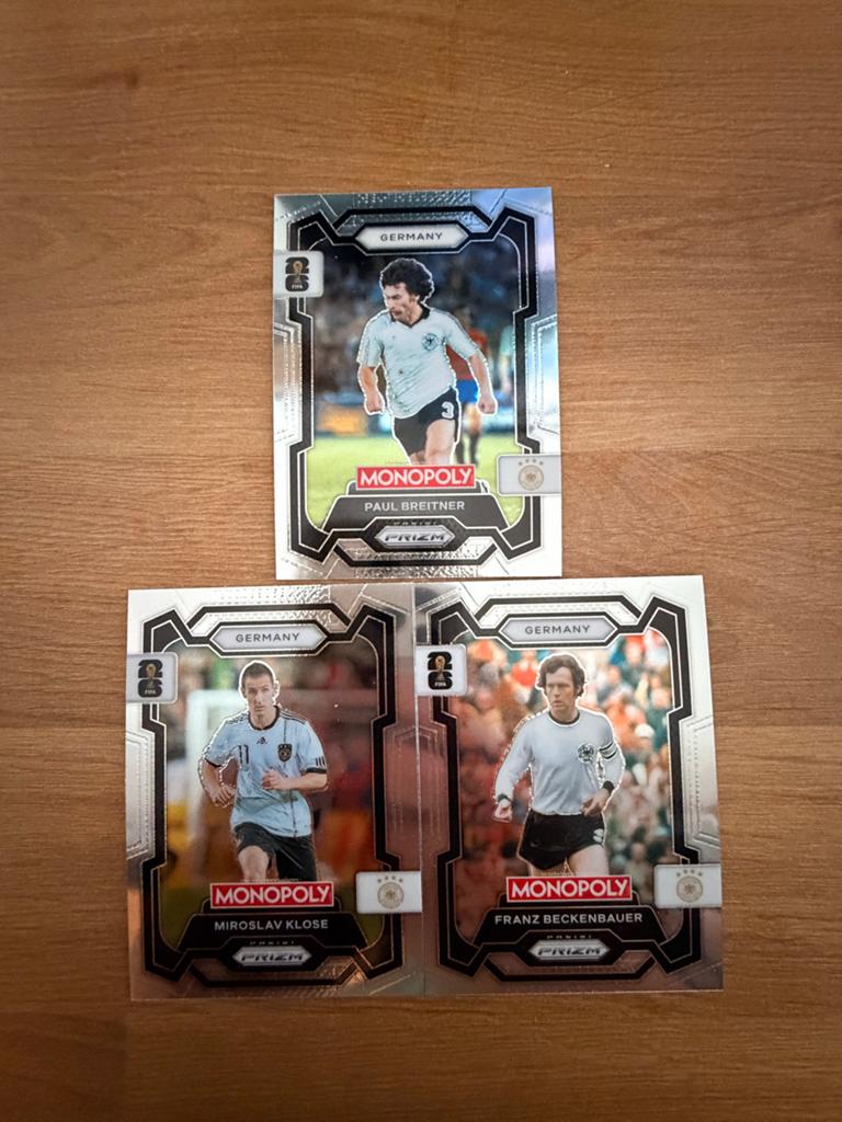 Panini Monopoly Prizm FIFA World Cup 2026 Duitsland Set, Verzamelen, Ophalen of Verzenden, Nieuw, Buitenlandse clubs, Spelerskaart