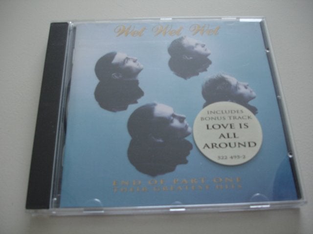 Wet wet wet - End of part one (their greatest hits), Ophalen of Verzenden, Zo goed als nieuw, Pop