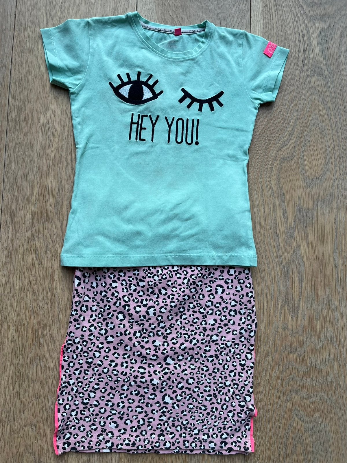 Set shirt rok O’Chill mt 116/122 netjes, Ophalen of Verzenden, Gebruikt, Meisje, Setje