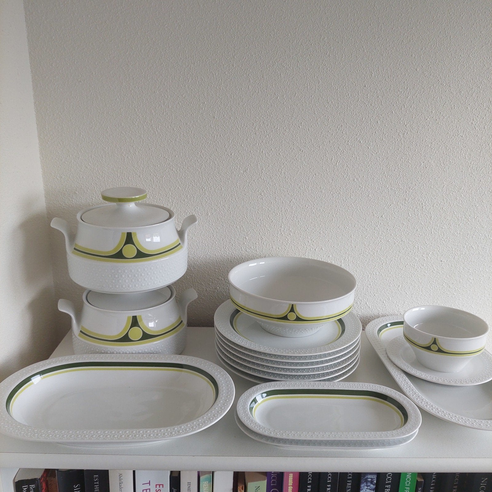 Scherzer Bavaria Servies - Vintage Porselein Set, Antiek en Kunst, Antiek | Servies compleet, Ophalen of Verzenden