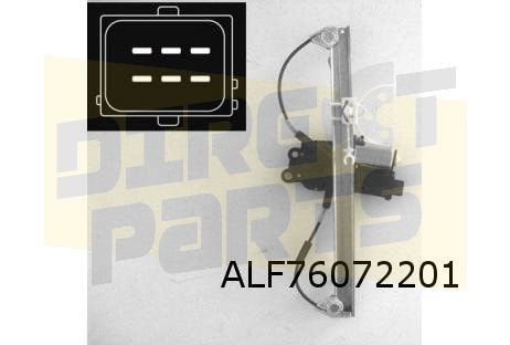Fiat Punto (3/5-drs.) (1/06-7/19) raammechaniek Links voor (, -, -, Nieuw, Ophalen of Verzenden