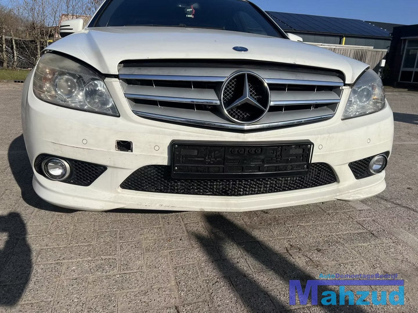 MERCEDES C W204 grille 2008-2011, Gebruikt, Mercedes-Benz AG, Mercedes-Benz, Ophalen of Verzenden