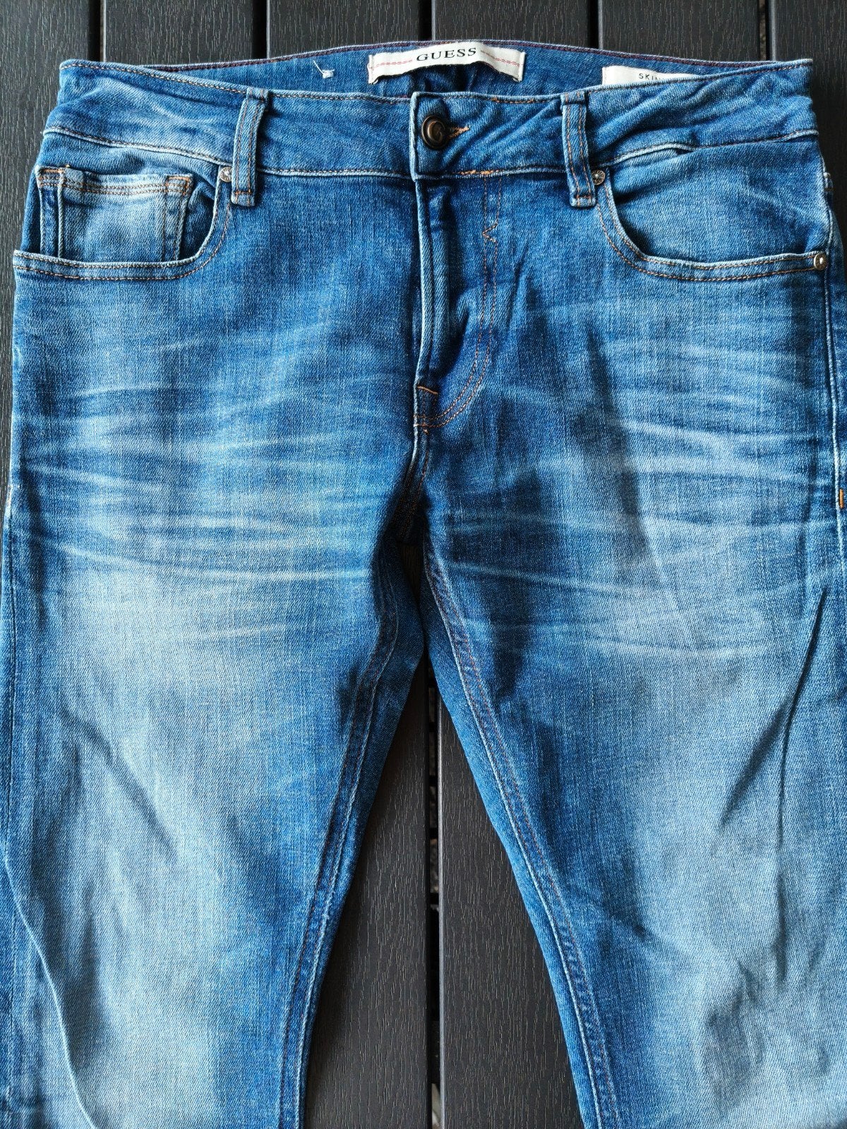 Guess broek maat 48, Blauw, Ophalen of Verzenden, Zo goed als nieuw, W33 - W34 (confectie 48/50)