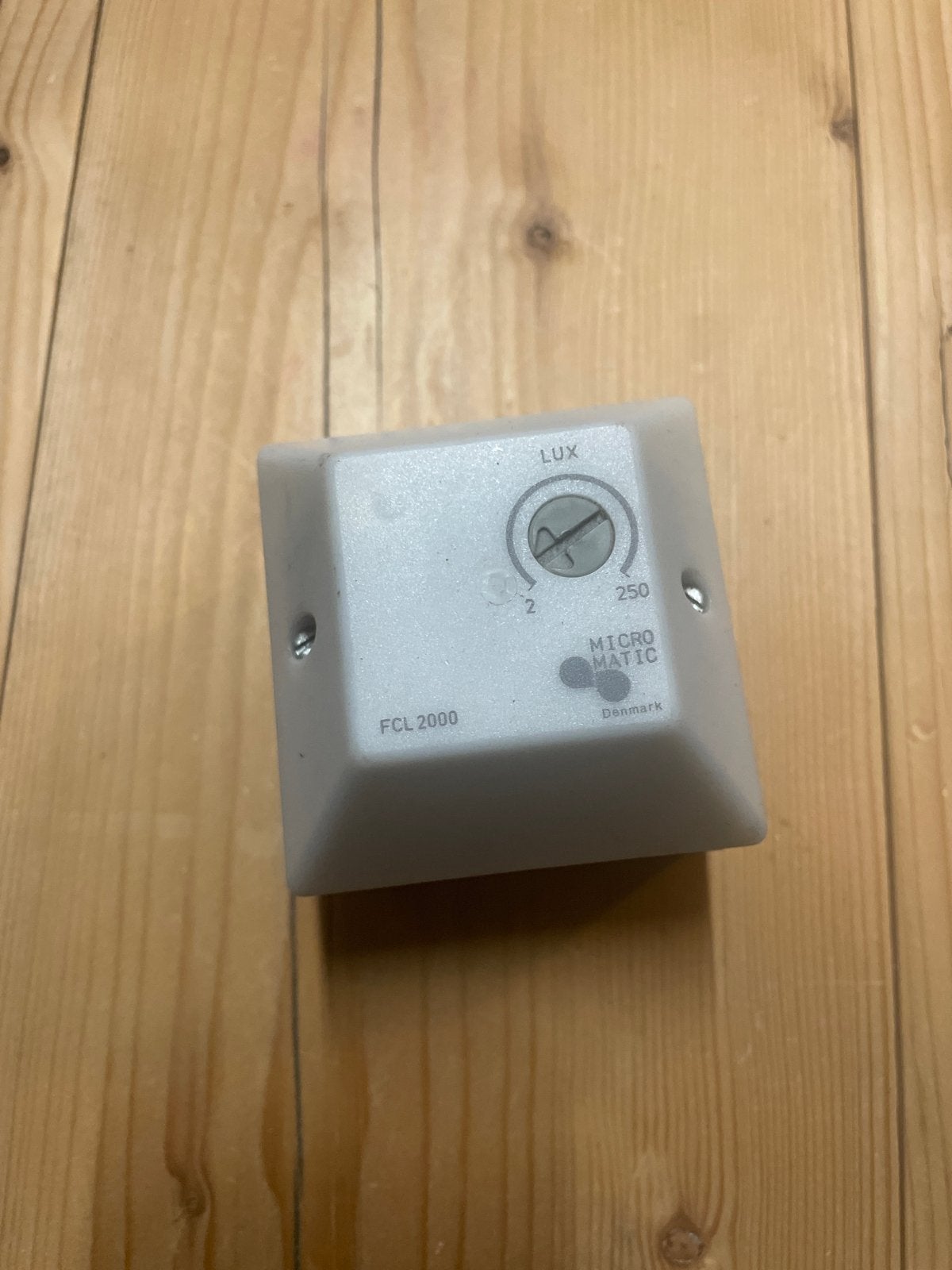 Micro Matic FCL 2000 LUX Lichtsensor, Ophalen of Verzenden, Gebruikt, Overige merken, Overige typen