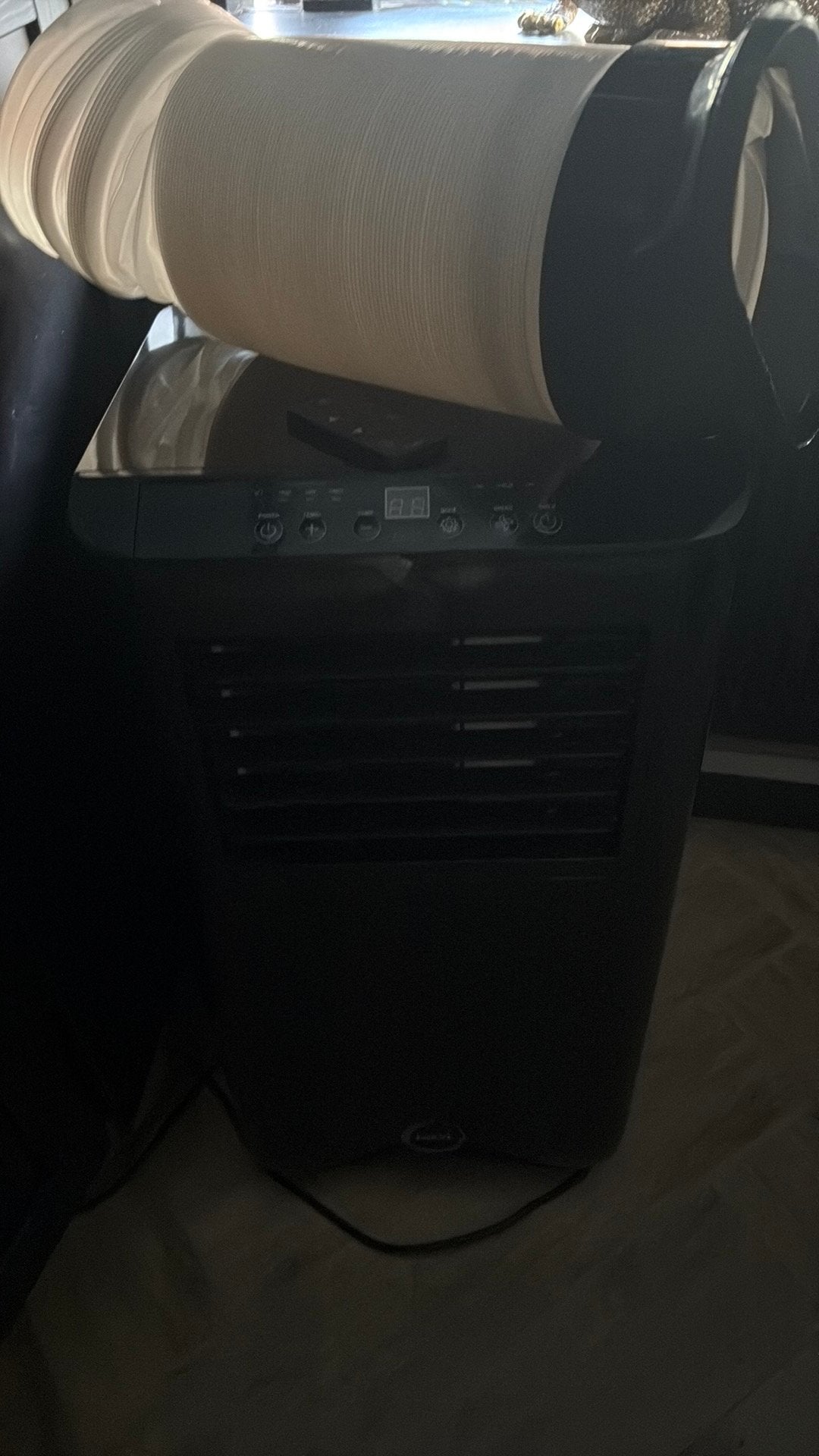 Airco zwart met afstandsbediening Fuave acbo07z22, Ophalen, Minder dan 60 m³, 3 snelheden of meer, Zo goed als nieuw