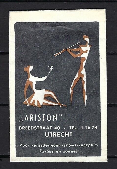 636 Utrecht ARISTON, Ophalen of Verzenden, Nederland