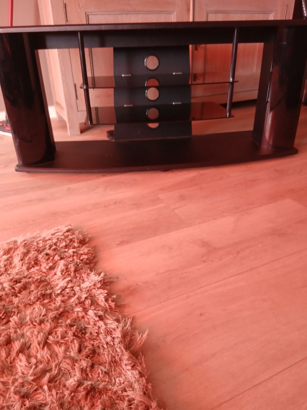 tv meubel, Ophalen, 100 tot 150 cm, Zo goed als nieuw, Minder dan 100 cm