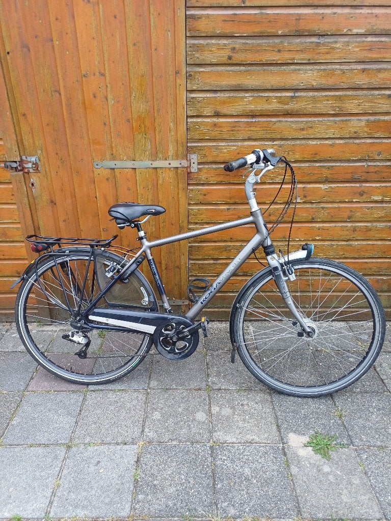 Koga Miyata 28 inch herenfiets (24 versnellingen, 50 frame), Gebruikt, Velgrem, Versnellingen, 49 tot 53 cm