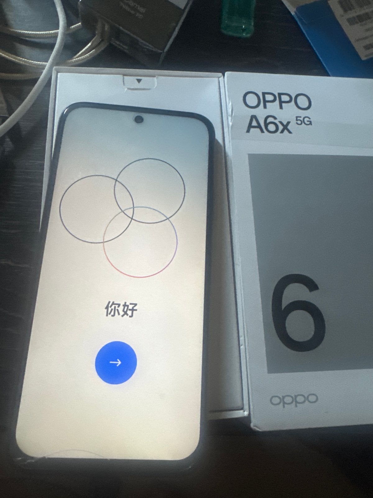 Oppo A6x 5G - Nieuw in doos - Zwart Paars, Ophalen, Nieuw, Klassiek of Candybar, Zonder simlock