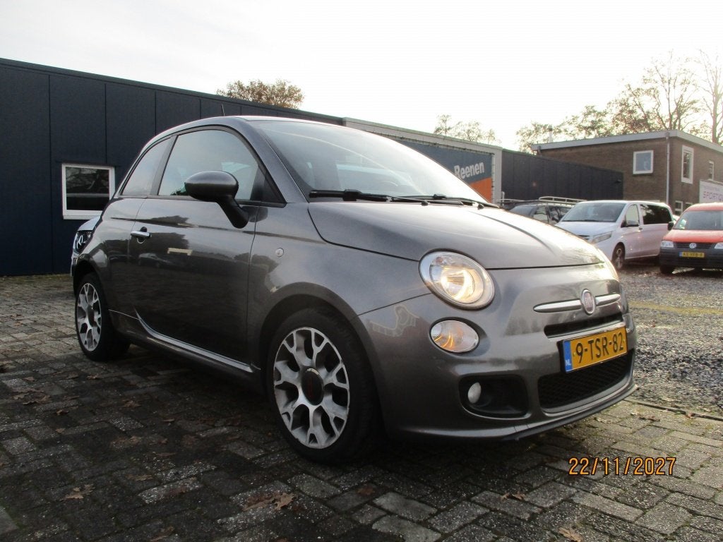 Fiat 500 0.9 TwinAir T 500 SPORT APK aug 2027 (bj 2014), Gebruikt, 905 kg, Origineel Nederlands, Handgeschakeld