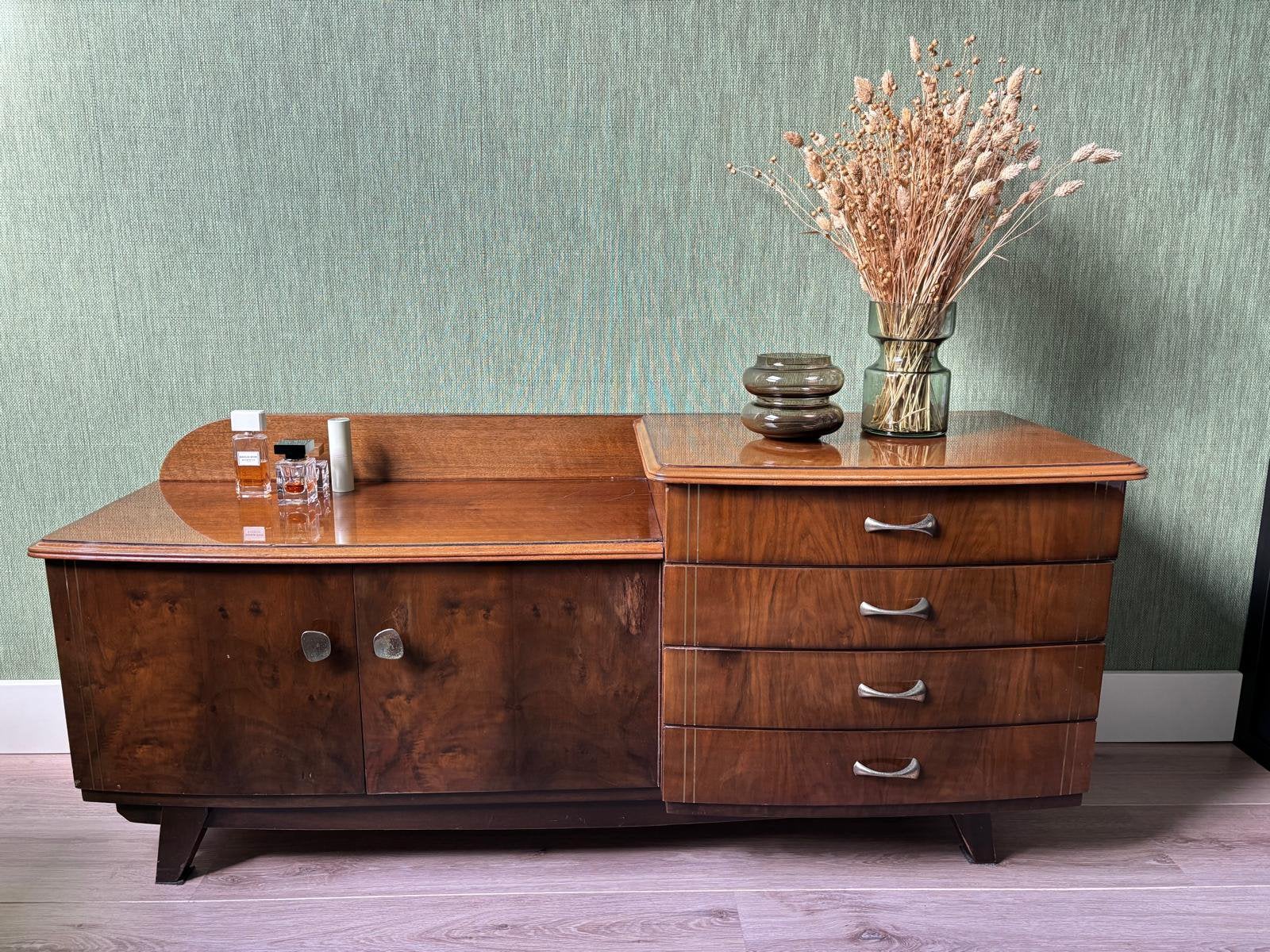 Vintage retro dressoir., Huis en Inrichting, Ophalen of Verzenden, Gebruikt