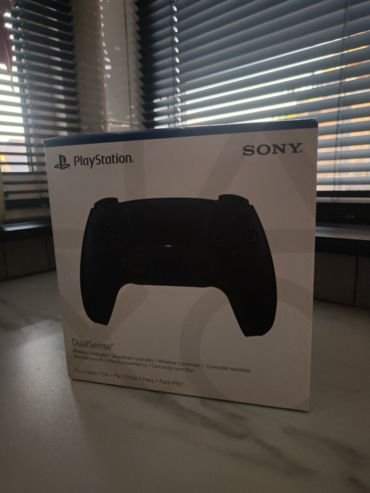 Sony PlayStation 5 DualSense Controller Zwart, Spelcomputers en Games, Ophalen, Zo goed als nieuw