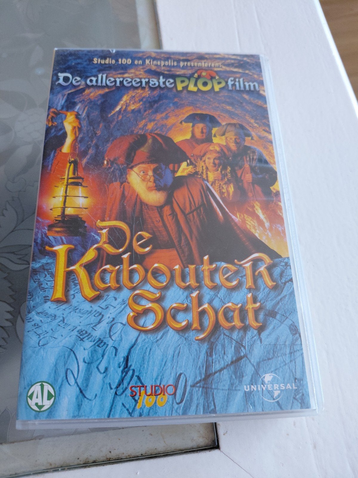 Kabouter Plop - De Kabouter Schat film videoband. Studio 100, Gebruikt, Alle leeftijden, Ophalen of Verzenden, Kinderprogramma of -film