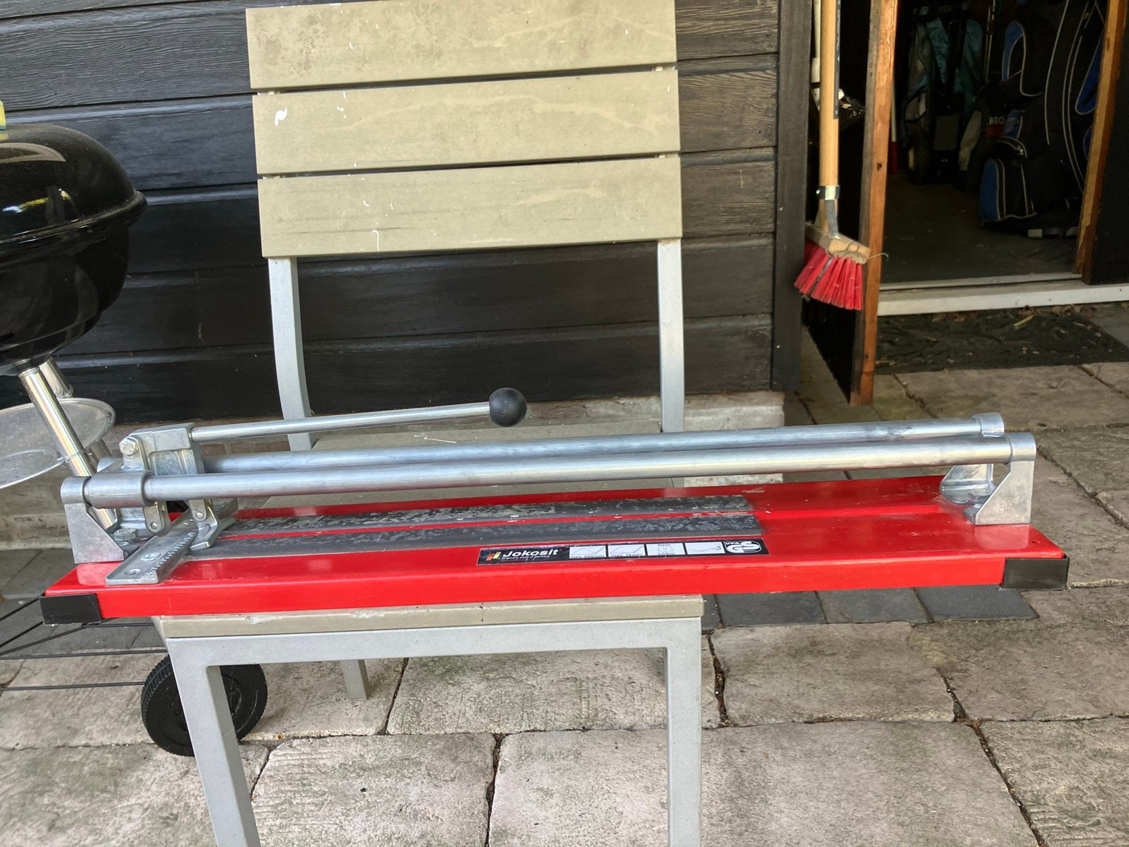 Jokosit Tegelsnijder - Max 600mm, 18mm dikte, Doe-het-zelf en Verbouw, Gereedschap | Handgereedschap, Ophalen, Gebruikt, Snijgereedschap