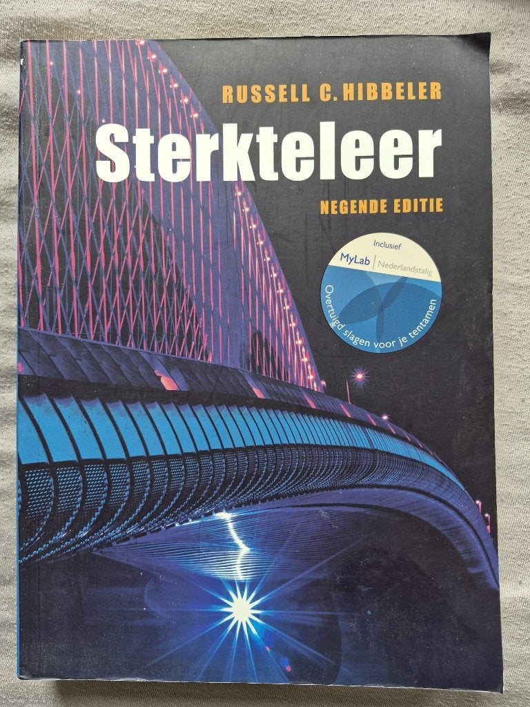 Sterkteleer, Boeken, Ophalen, HBO, Zo goed als nieuw, Russell C. Hibbeler