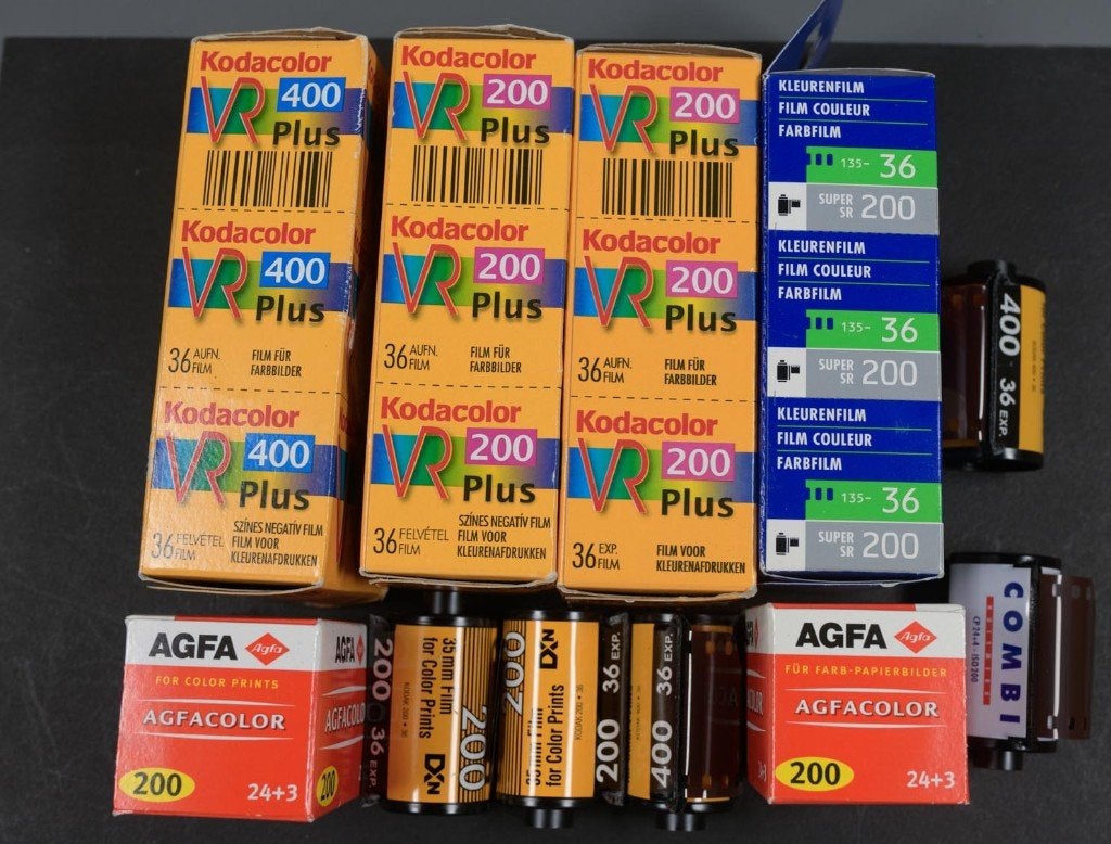 Kleinbeeld fotorolletjes vintage, Ophalen of Verzenden, Nieuw, Spiegelreflex, Overige Merken