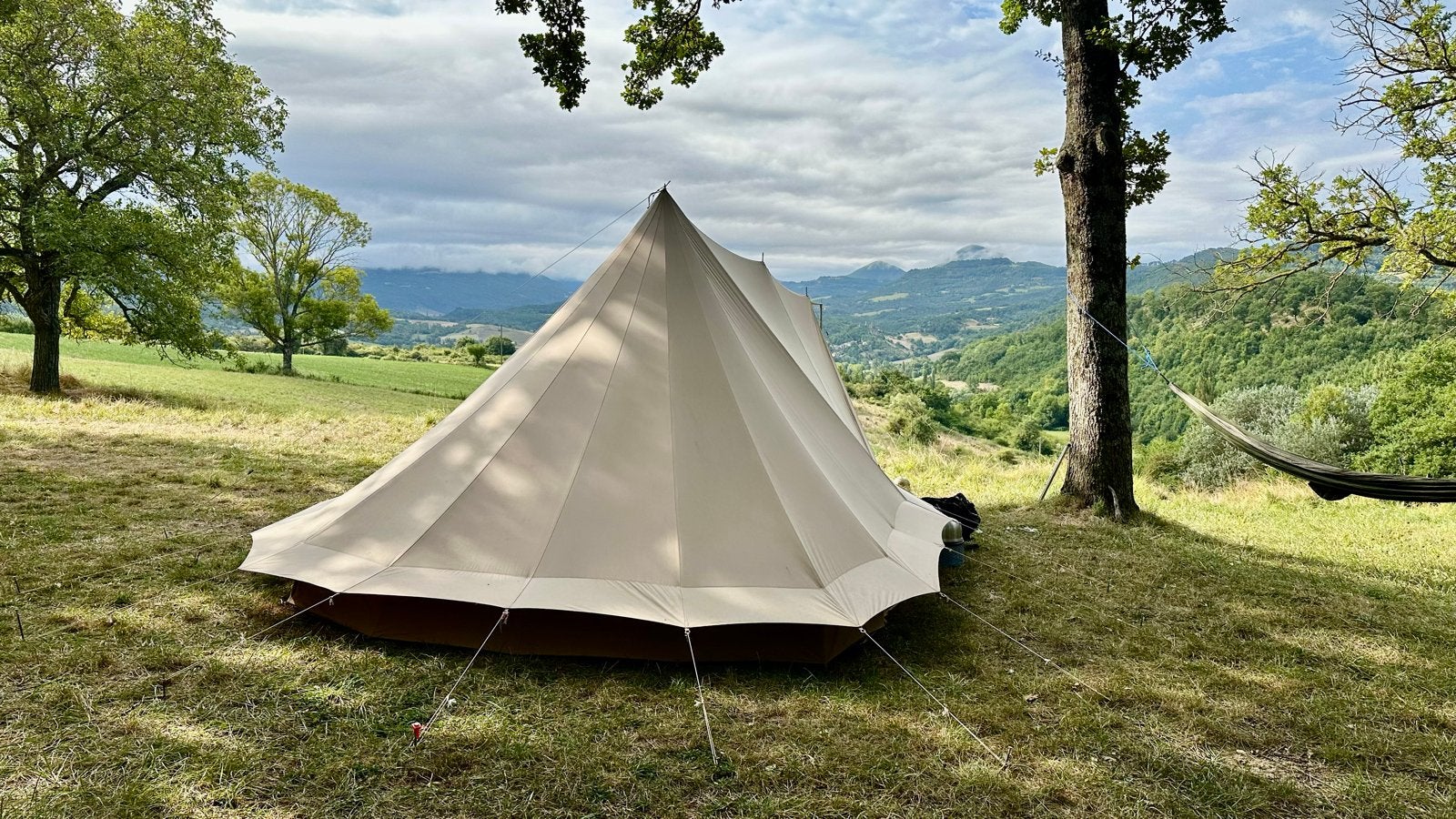 Esvo Huron piramide tent, Ophalen, Gebruikt, Tot en met 3