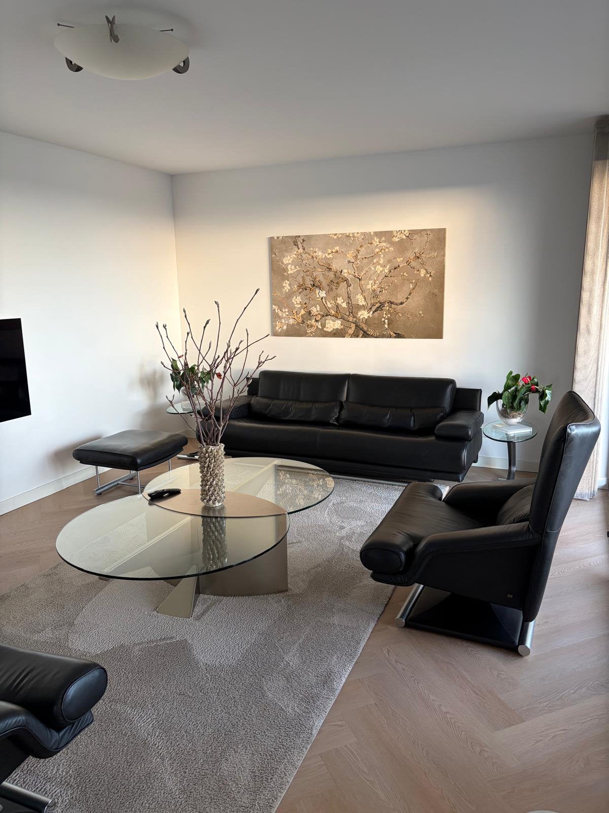 Compleet Rolf Benz interieur, Ophalen, Zo goed als nieuw, Rechte bank, Modern