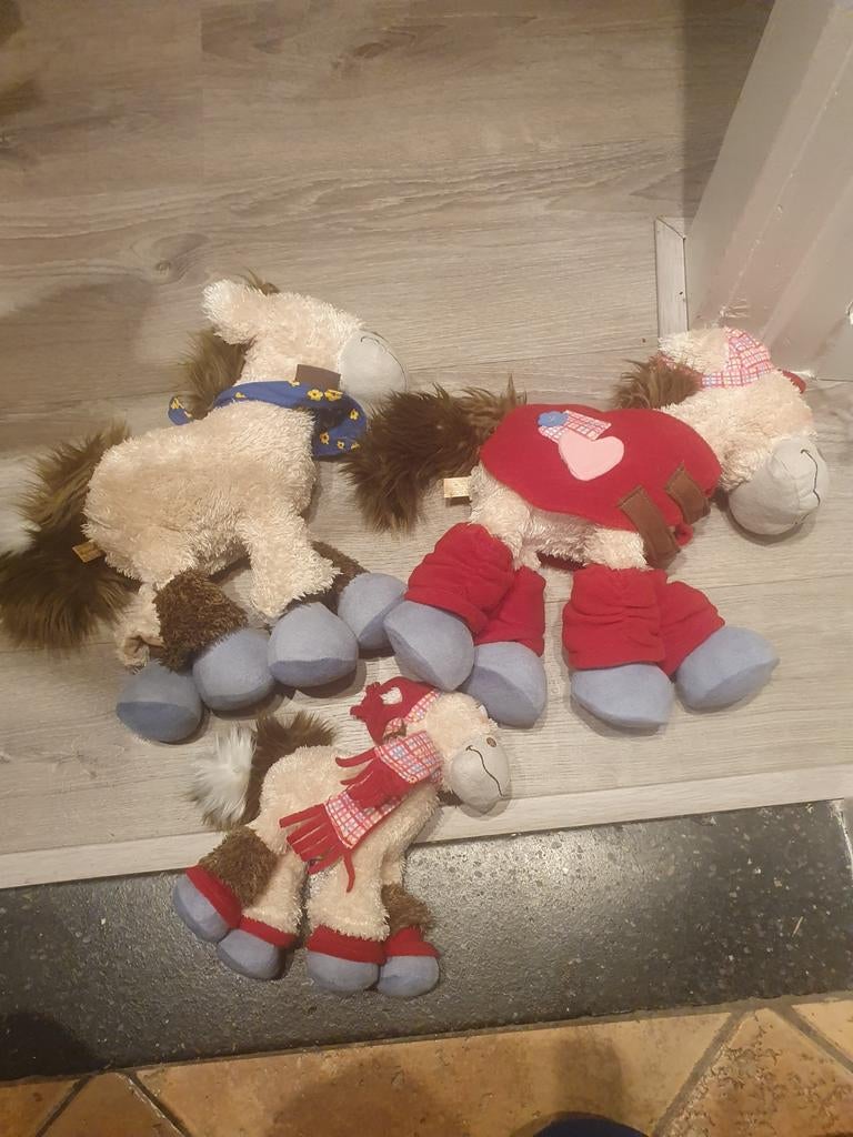 Te koop 3 Diddl paarden, Verzamelen, Diddl, Ophalen of Verzenden, Zo goed als nieuw